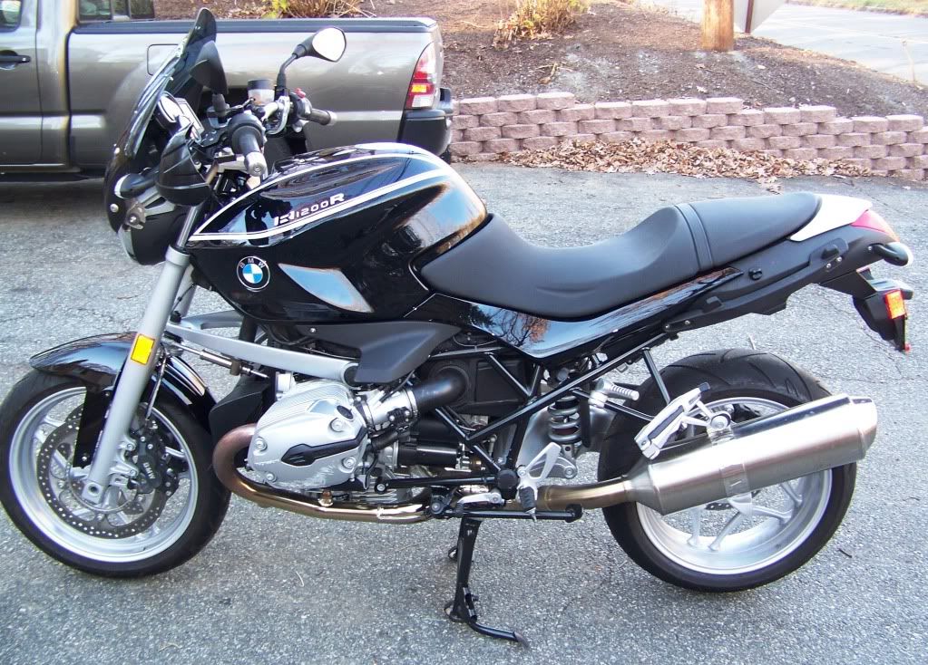 Finally have my R1200R on the road!!! BMW R1200R R1150R/T F800 K1200R